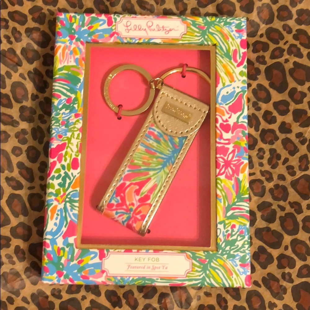 Brand new Lilly Pulitzer key fob